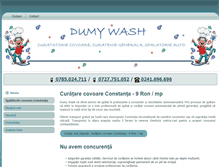 Tablet Screenshot of dumywash.ro